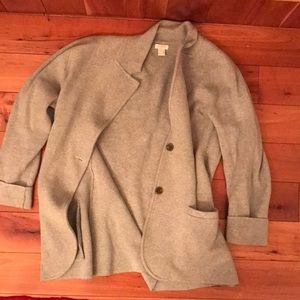 J. Crew Wool Sweater Blazer
